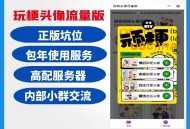 头像流量版正版坑位