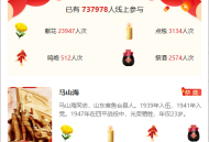 清明扫墓网上祭奠系统坑位网上云祭祀纪念英烈亲友系统SaaS坑位