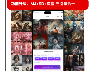 AI变现全家桶-AI绘图/视频换脸/AI写真/表情包换脸