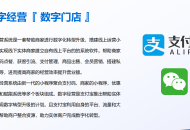 支付宝微信智慧数字经营服务商SAAS系统