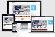 新版Free手机、PC、平板、笔记本四端网站缩略展示图在线一键生成网站源码