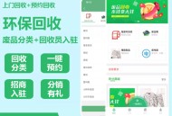 废品回收小程序系统环保旧衣物回收二手垃圾分类手机预约app开发