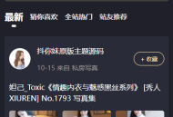 D941 wordpress图片主题,最新仿抖音模式套图SEO源码