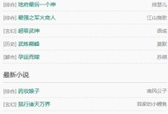 #最新 自适应阅读和收听一体的小说网站源码