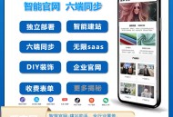 智慧官网.企业官网，6合1网站,H5/公众号/微信/抖音/快手/支付宝等小程序，无限开SAAS系统