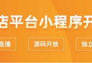 多店平台小程序开发，多店+直播盈利模式多样化saas账号